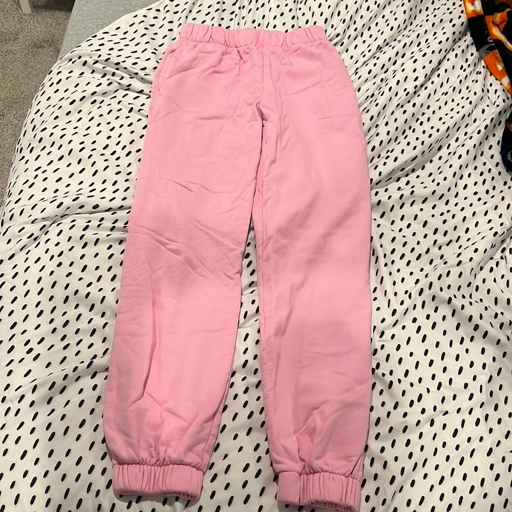 Brandy Melville John Galt Pink Rosa Sweatpants